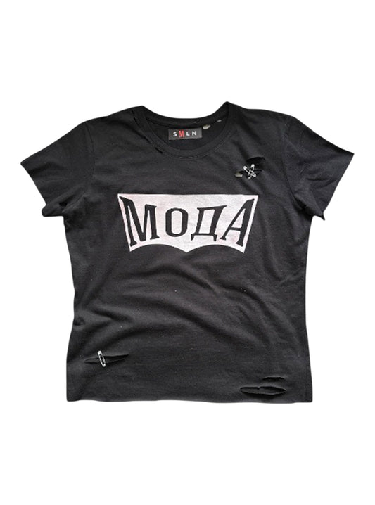 t-shirt «SEXI МОДА» black