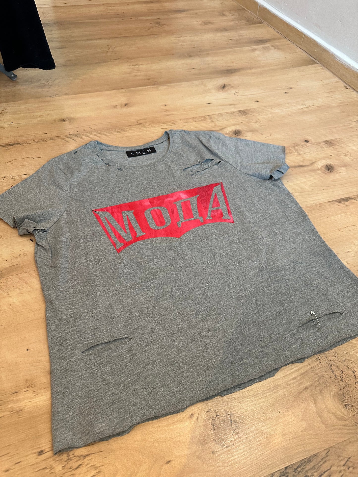 t-shirt «SEXI МОДА» space grey