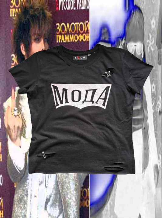 t-shirt «SEXI МОДА» black