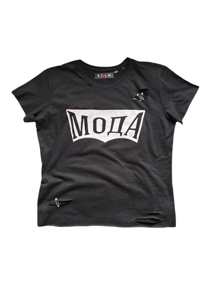 t-shirt «SEXI МОДА» black
