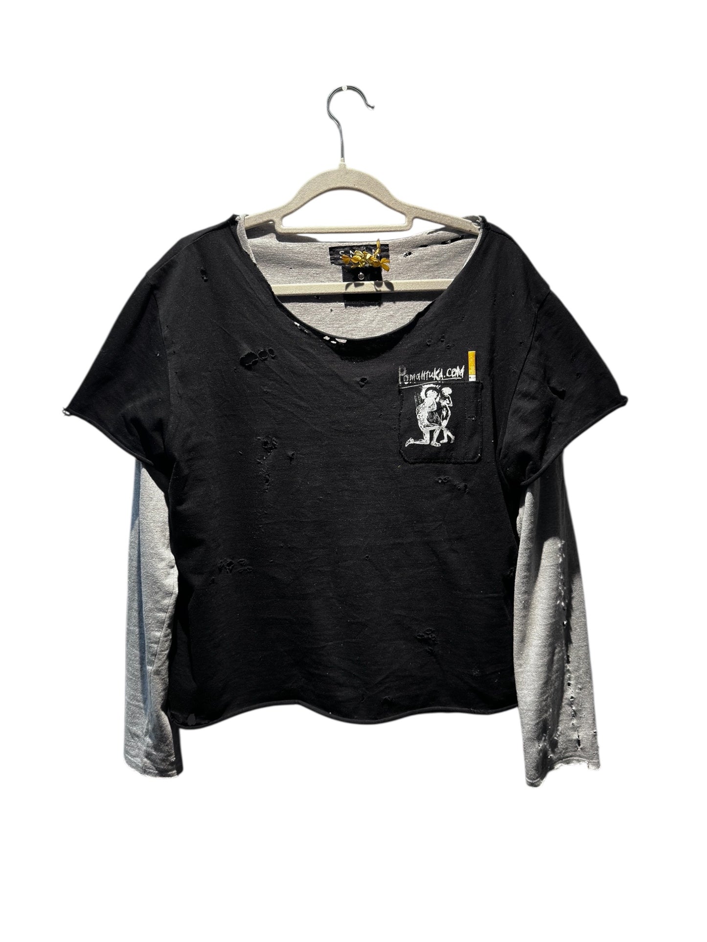Longsleeve + T-Shirt + Headpiece Set //Romantika.com//