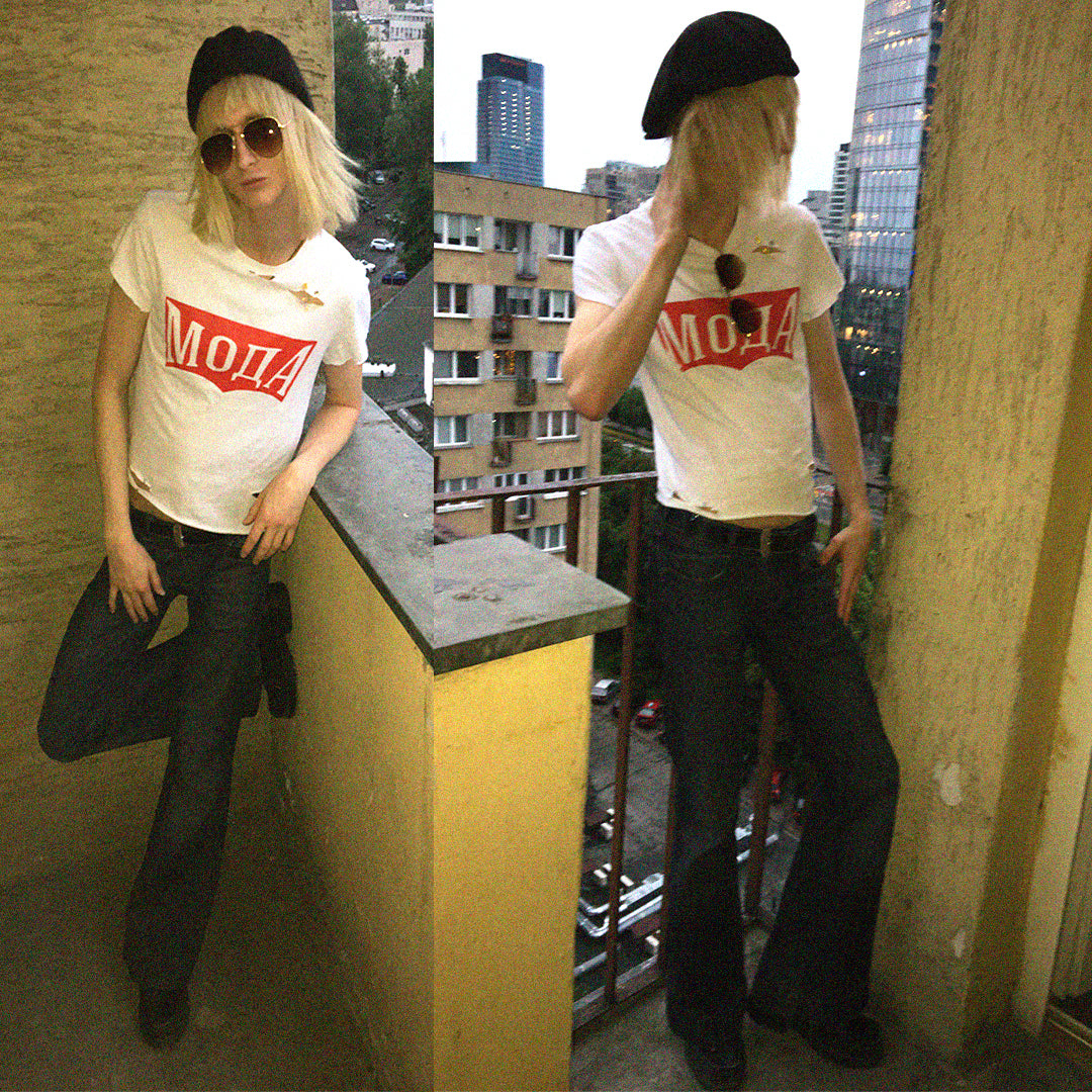 t-shirt «SEXI МОДА» semen